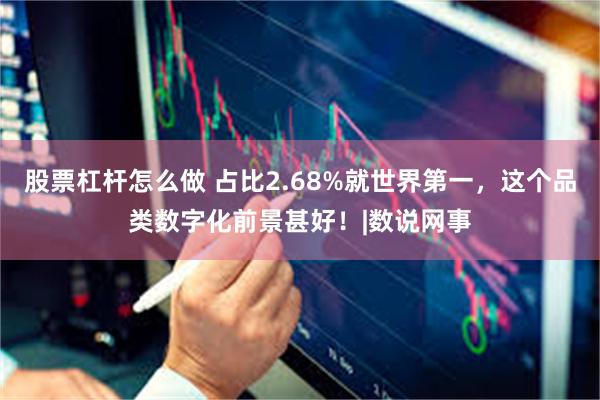 股票杠杆怎么做 占比2.68%就世界第一，这个品类数字化前景甚好！|数说网事