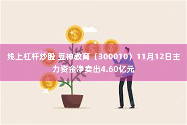 线上杠杆炒股 豆神教育（300010）11月12日主力资金净卖出4.60亿元