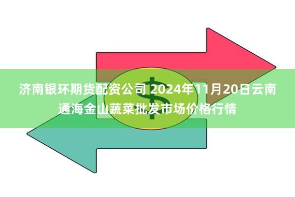 济南银环期货配资公司 2024年11月20日云南通海金山蔬菜批发市场价格行情