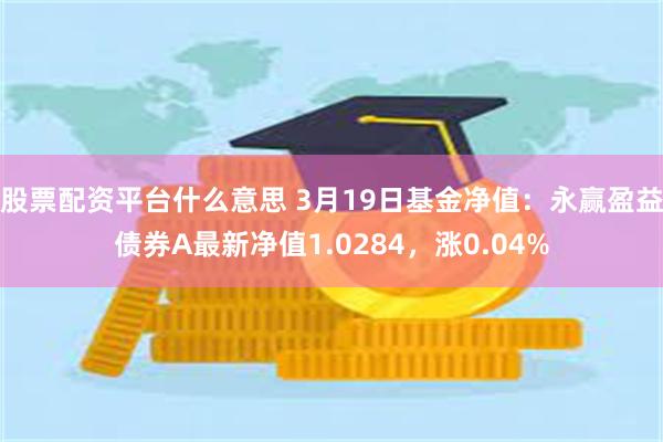 股票配资平台什么意思 3月19日基金净值：永赢盈益债券A最新净值1.0284，涨0.04%